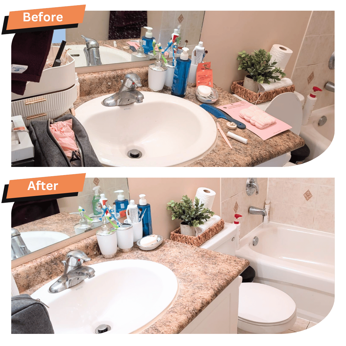 Sink Area Clean